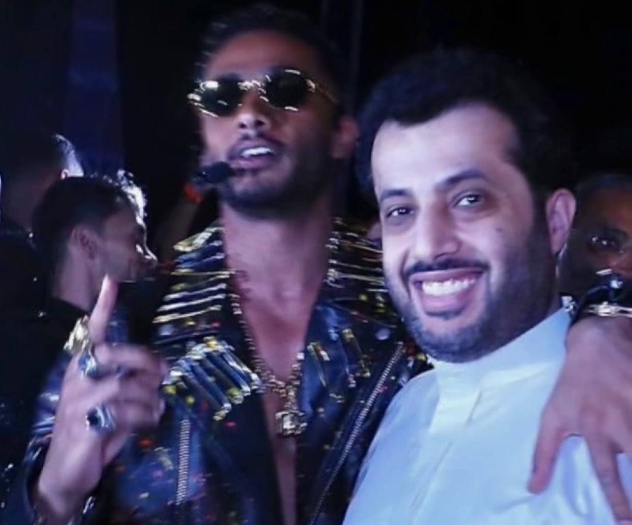 المستشار تركي آل الشيخ و محمد رمضان