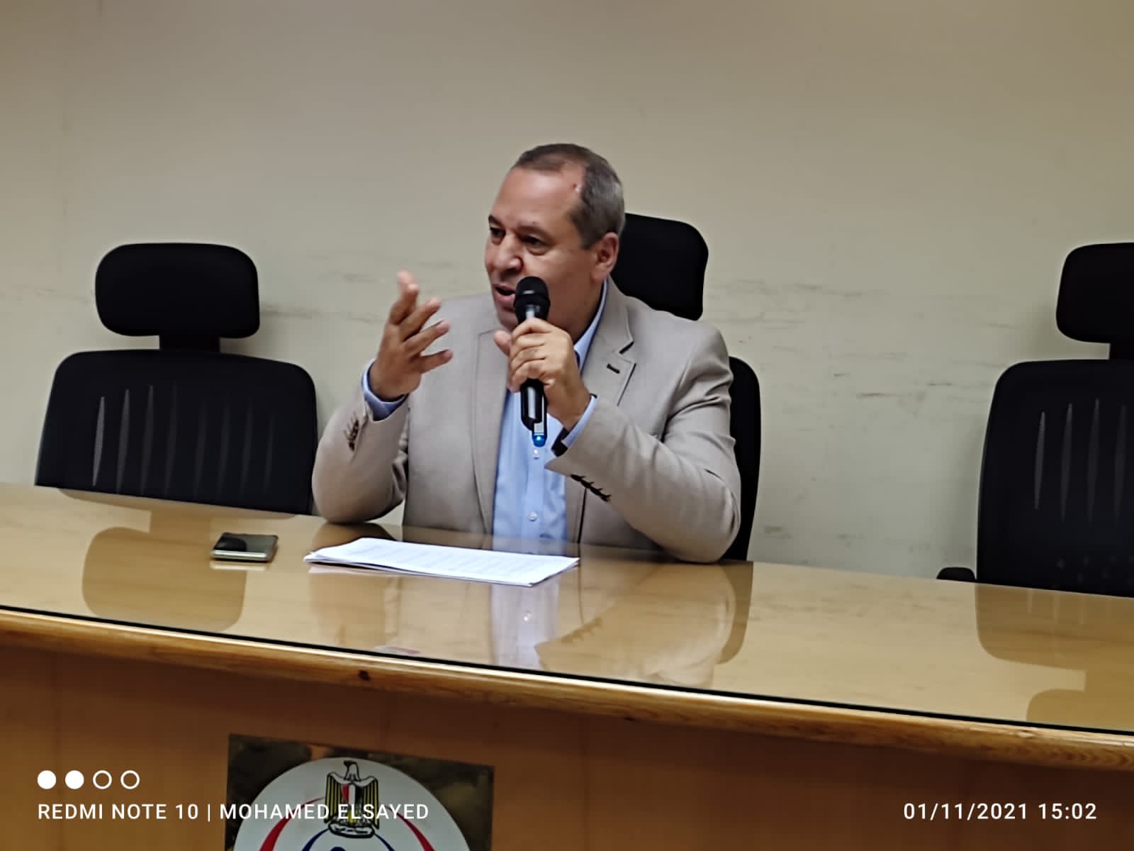 الدكتور سعد مكى وكيل وزارة الصحة بالدقهلية
