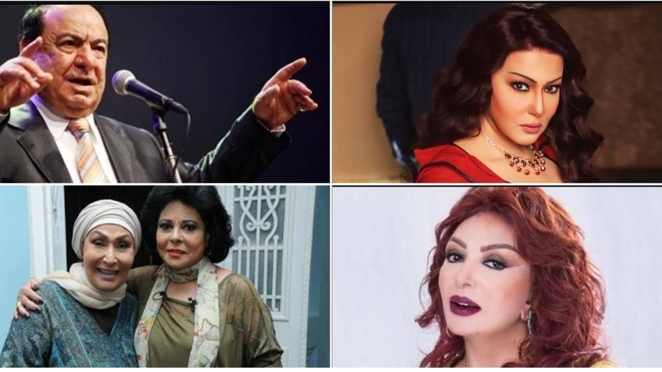 اسعاد يونس و نبيلة عبيد وسمية الخشاب وصباح فخري