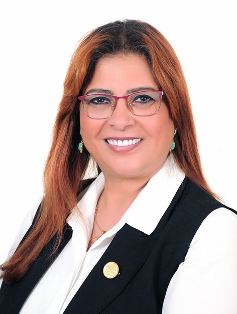  النائبة راندا مصطفى وكيل لجنة التعليم بمجلس الشيوخ