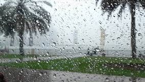 سقوط الأمطار 