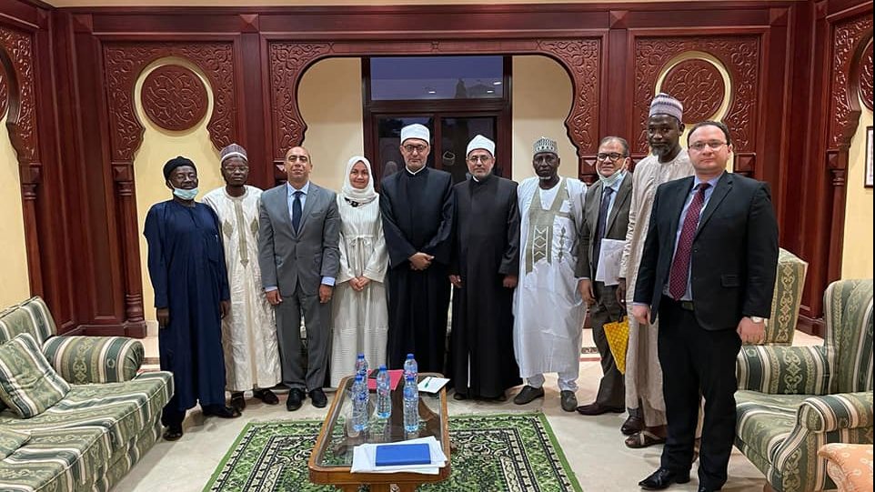 وفد من قيادات الأزهر في زيارة لدولة نيجيريا
