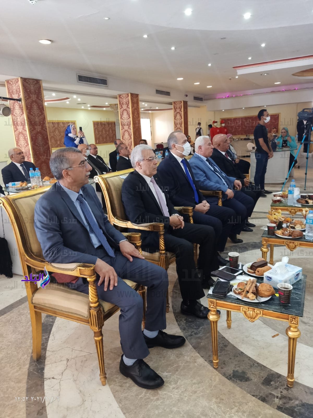 جانب من مؤتمر حوار نقابة المعلمين