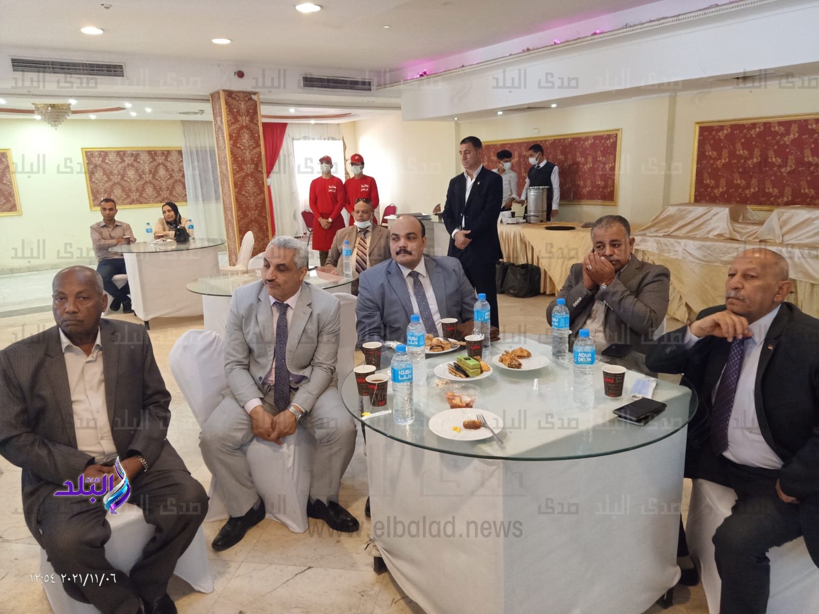 جانب من مؤتمر حوار نقابة المعلمين