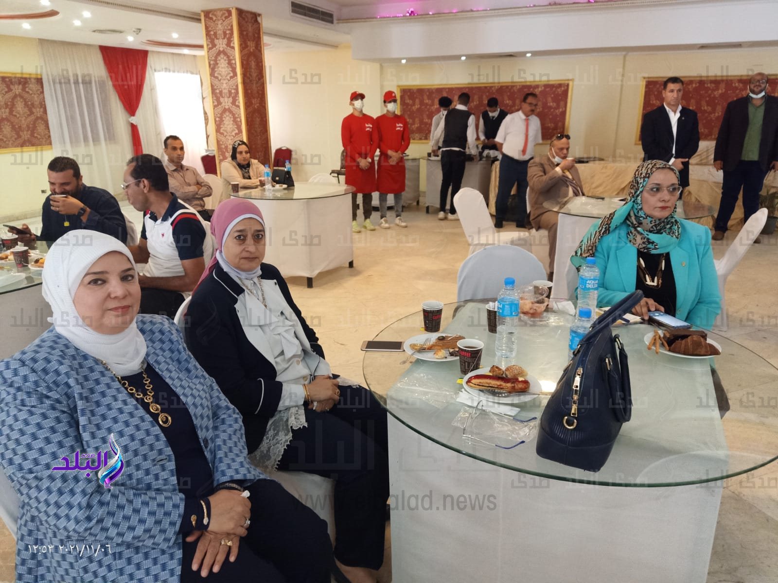 جانب من مؤتمر حوار نقابة المعلمين