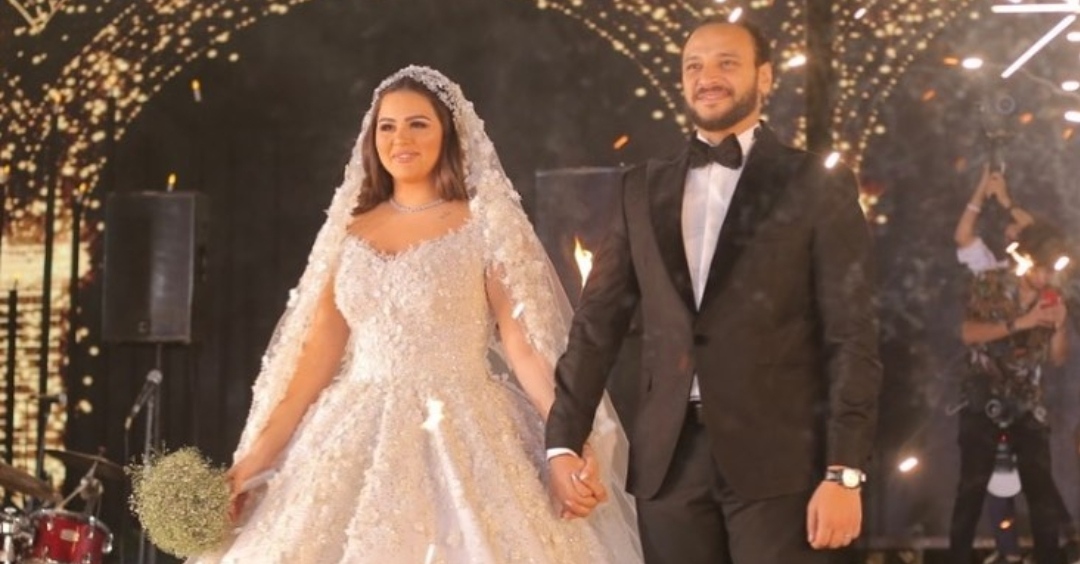 حفل زفاف احمد خالد وهنادي مهنا