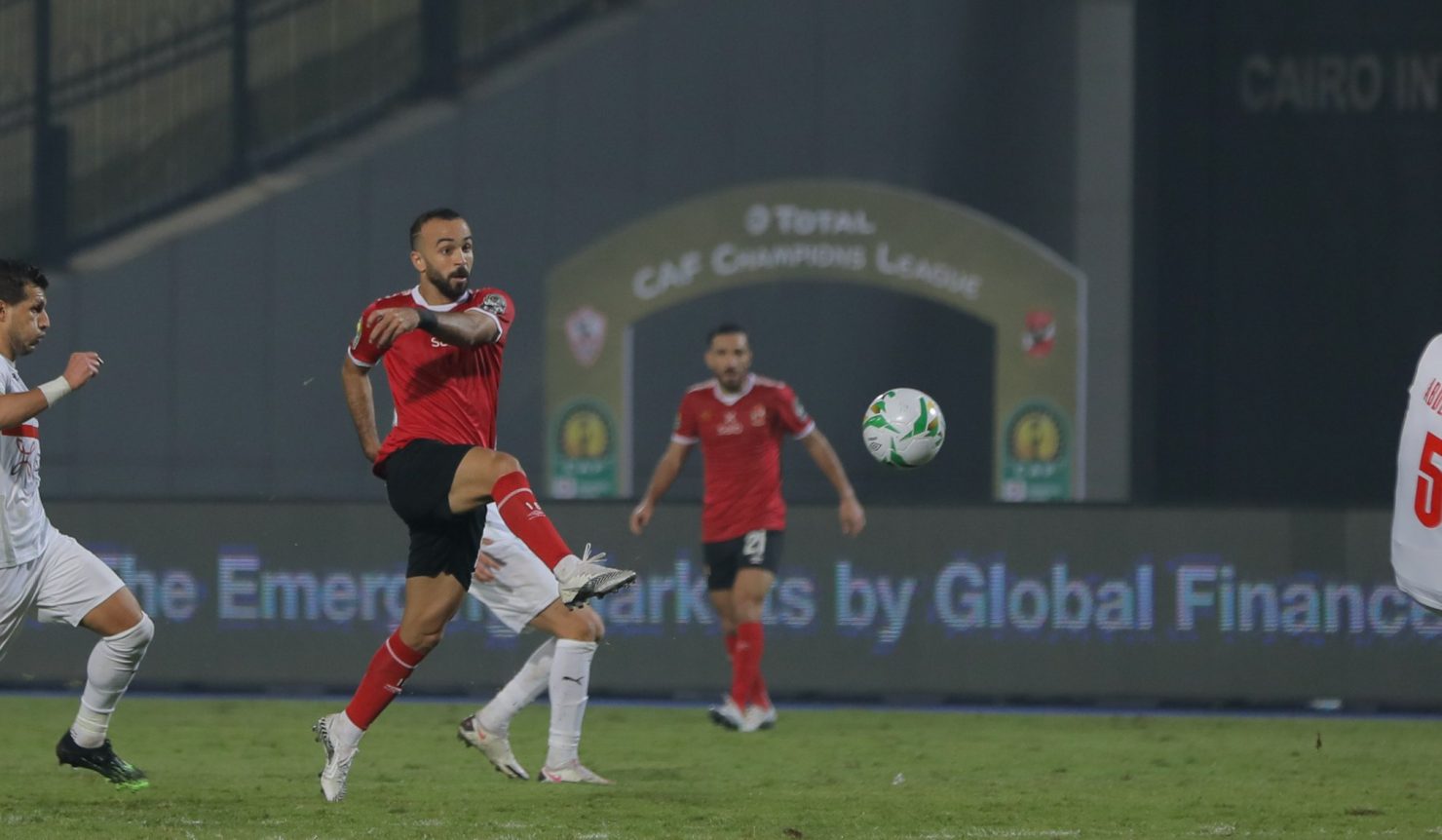 أفشة من مباراة نهائي أفريقيا أمام الزمالك