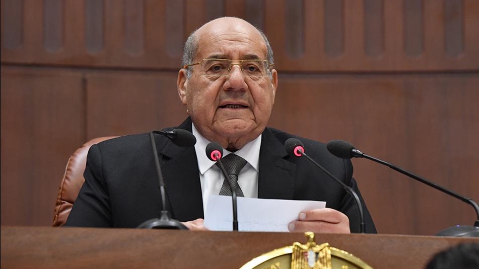 المستشار عبد الوهاب عبد الرازق ، رئيس مجلس الشيوخ