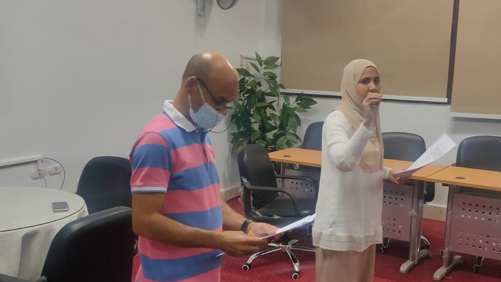 جانب من الورشة