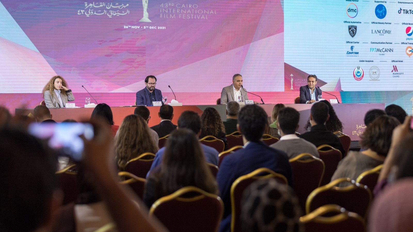 مؤتمر مهرجان القاهرة 