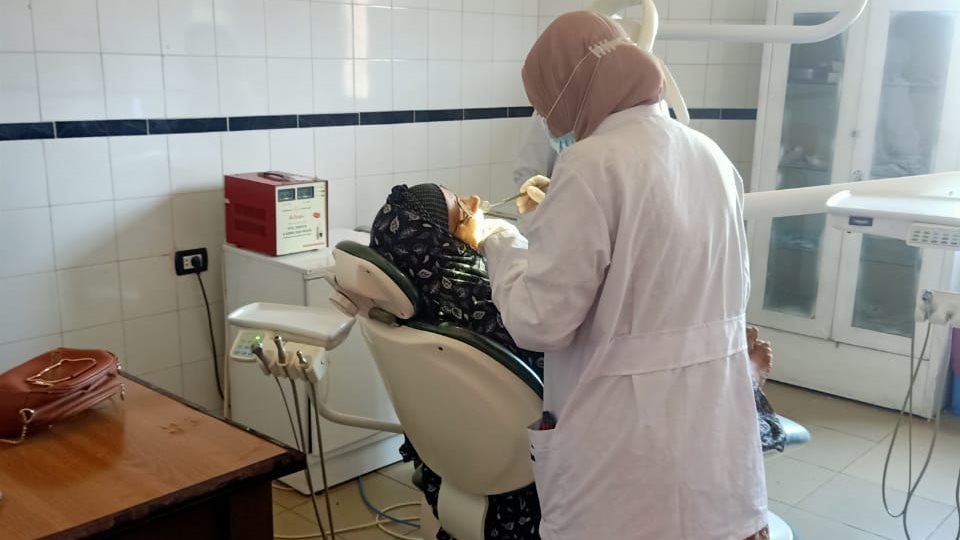 جانب من أعمال المبادرة الرئاسية لرعاية كبار السن بالدقهلية