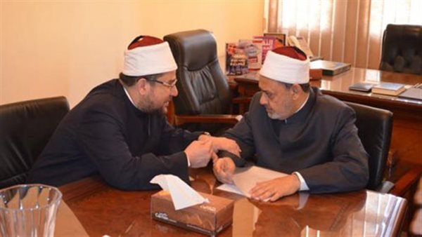 شيخ الأزهر ووزير الأوقاف