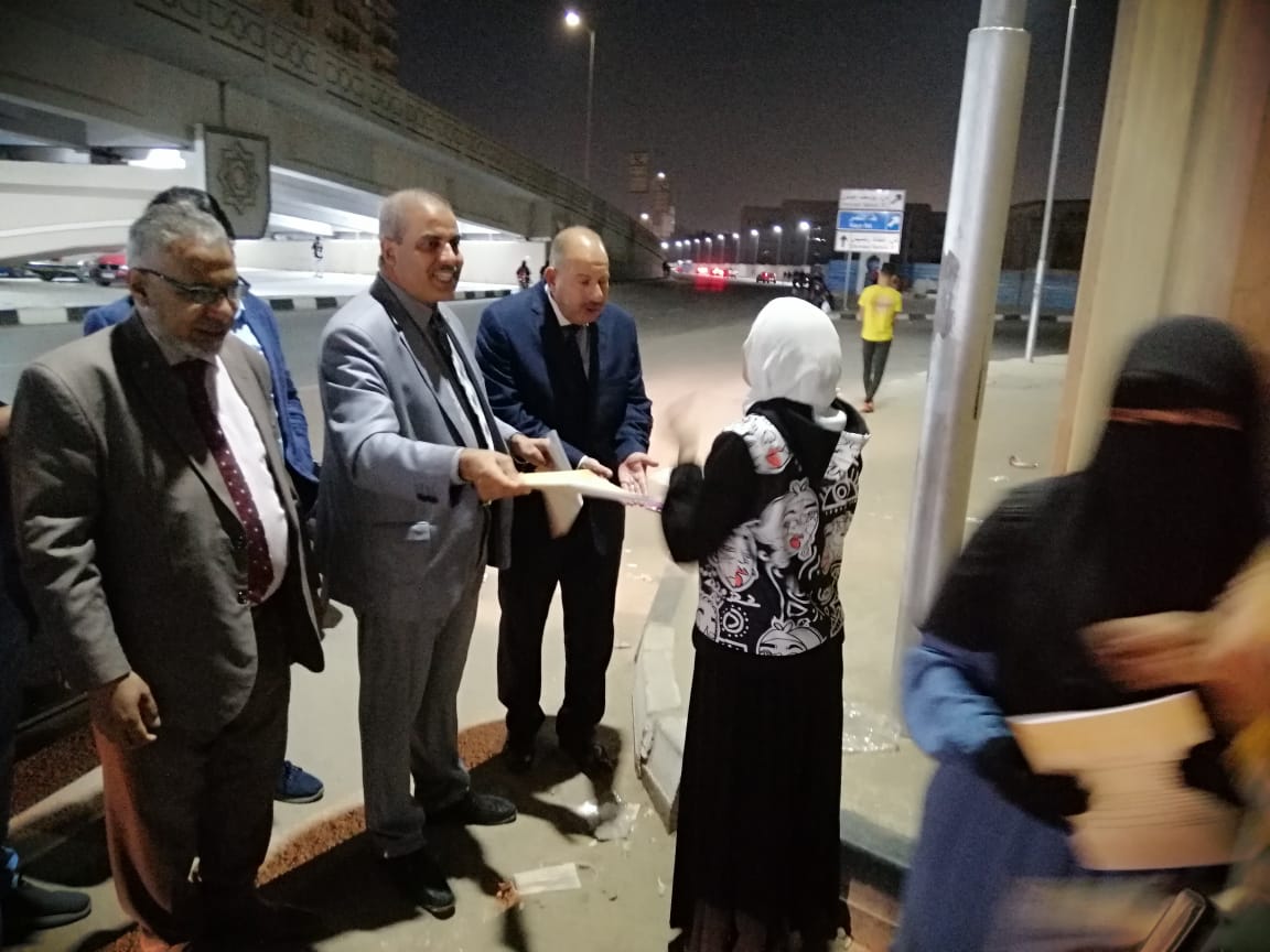 جولة رئيس جامعة الأزهر 