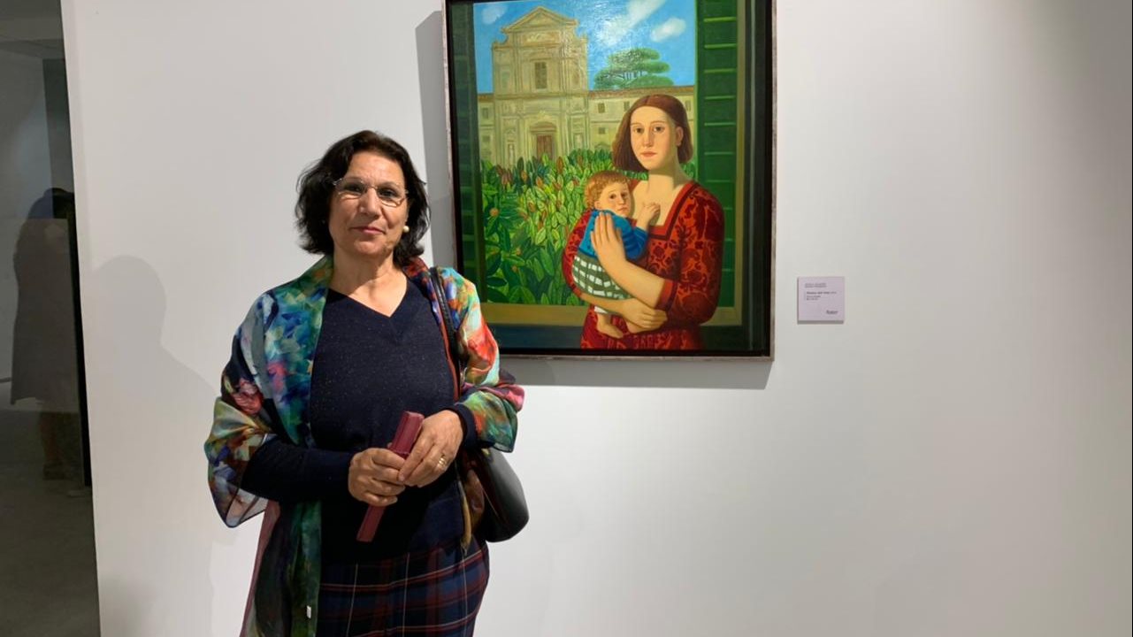 الفنانة العراقية عفيفة لعيبي