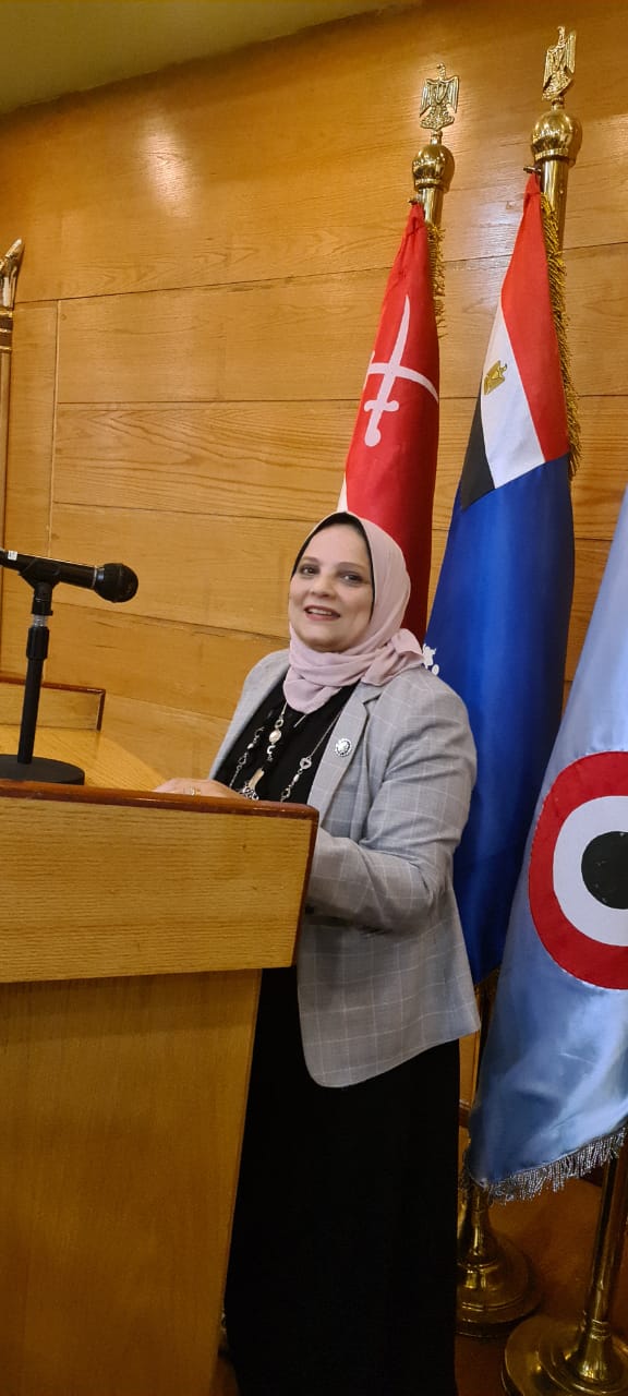 النائبة نجلاء العسيلي عضو مجلس النواب