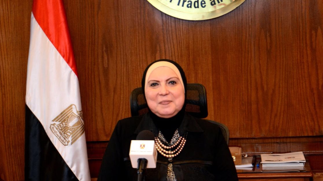 نيفين جامع وزيرة التجارة والصناعة