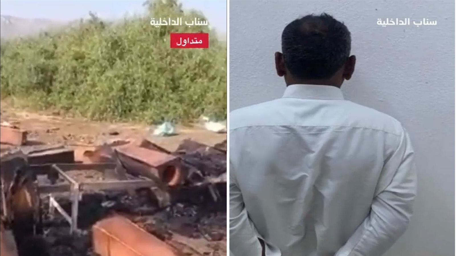 السعودية . القبض على وافد أحرق 100 خلية نحل في جازان
