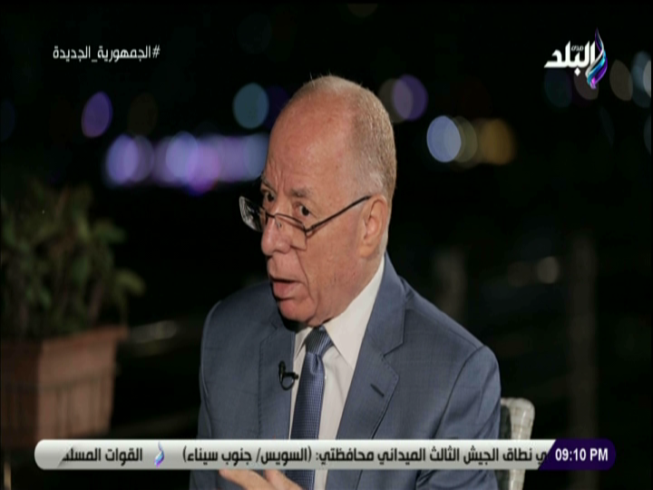  الكاتب الصحفي حلمي النمنم، وزير الثقافة الأسبق