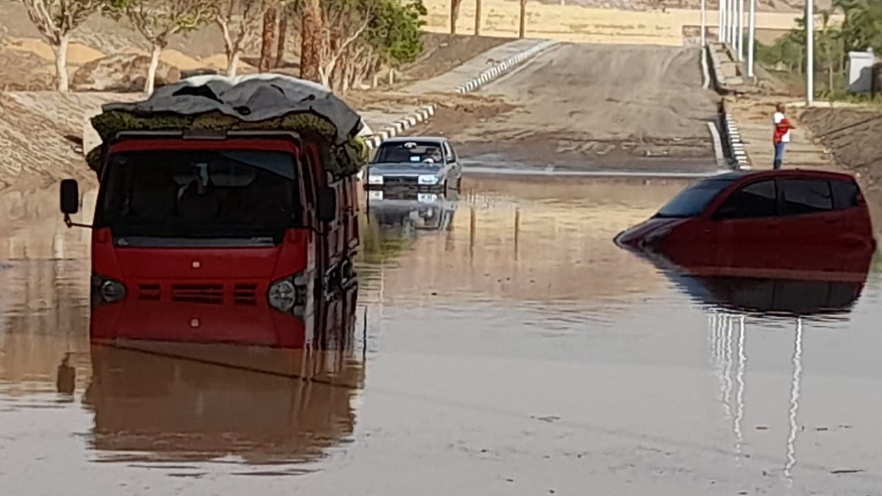 الأمطار في محافظة أسوان 