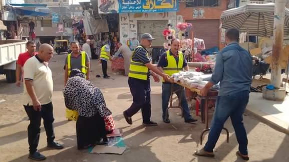 حملات رفع الإشغالات في البحيرة 