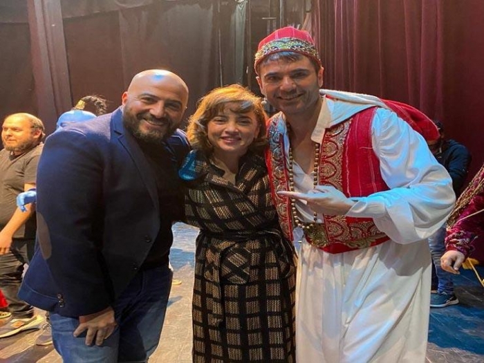 أحمد عز وساندرا