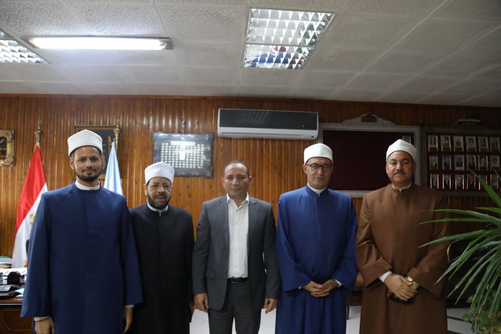 أمين "البحوث الإسلامية" يلتقي سكرتير عام أسيوط