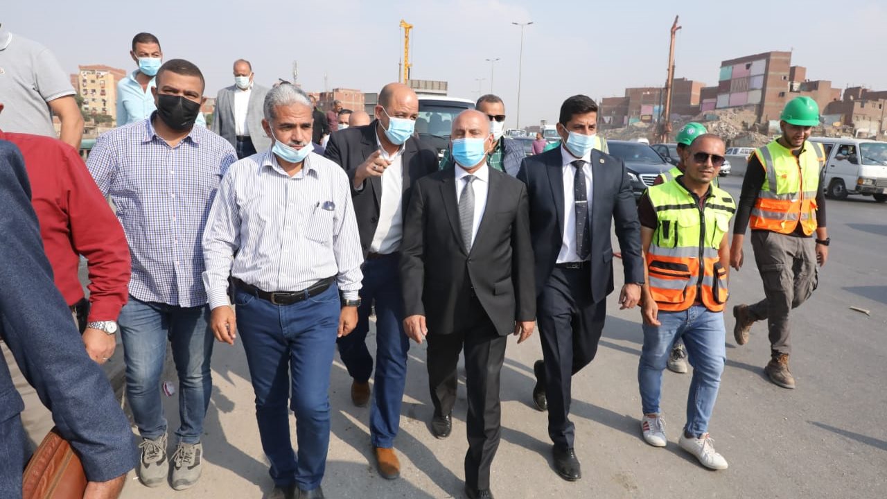 وزير النقل في جولته بالدائري