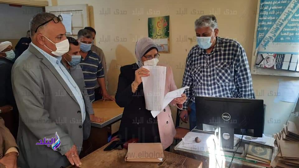 المهندسة عايدة ماضي سكرتير مساعد كفر الشيخ