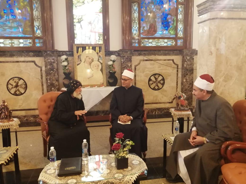 أمين البحوث الإسلامية في دير السيدة العذراء