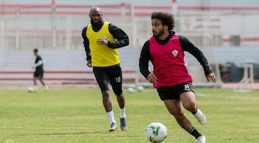 عبد الله جمعة لاعب فريق الزمالك