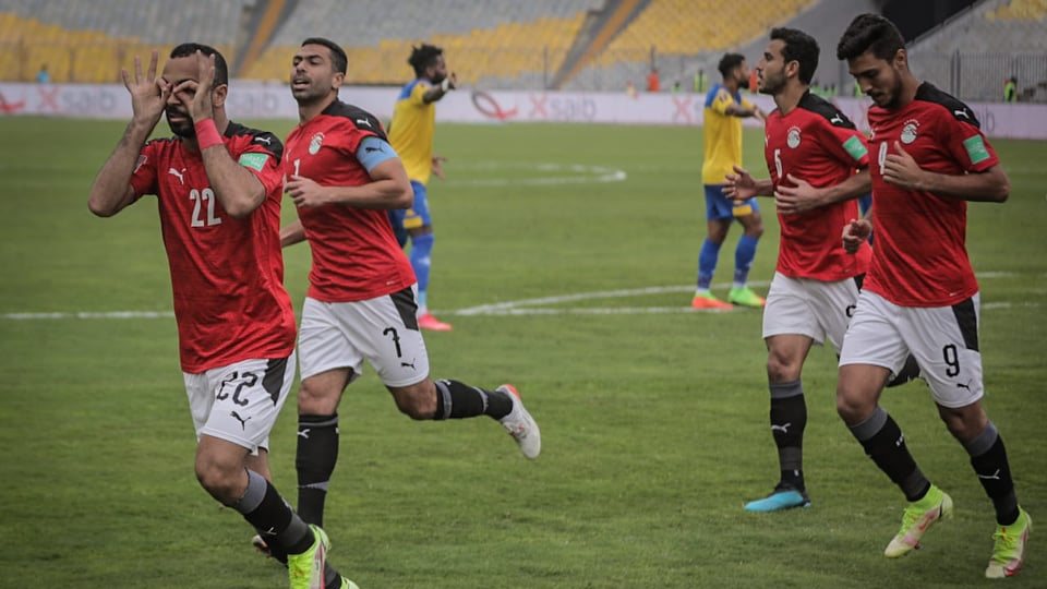 مباراة مصر والجابون مباراة مصر والجابون