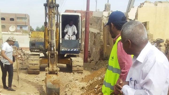 مشروعات مبادرة حياة كريمة بقرى أسوان