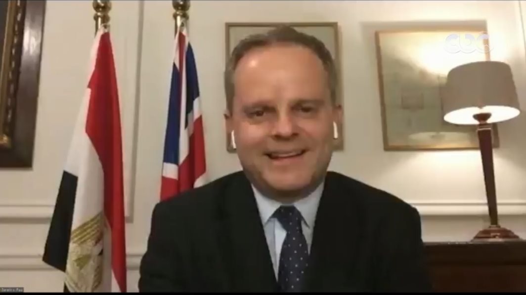 السفير البريطاني بالقاهرة السفير البريطاني بالقاهرة