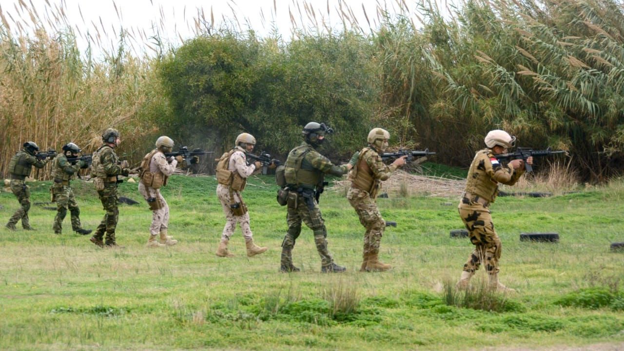 صورة من التدريب المشترك 