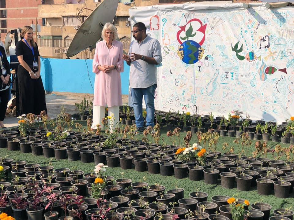 دوقة كورنوال كاميلا تزور عزبة خير الله 