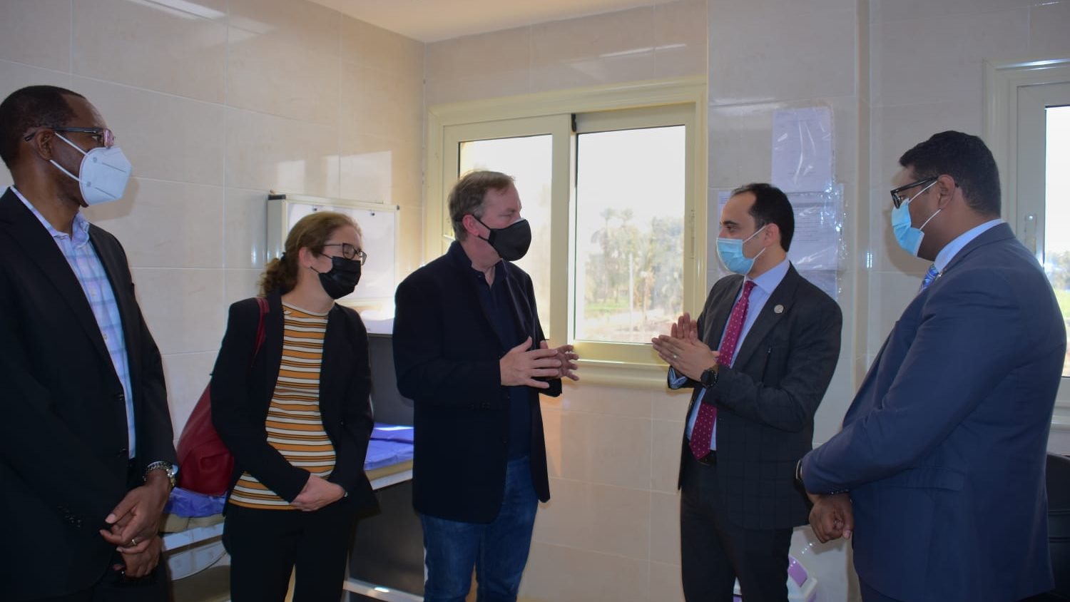 زيارة البنك الدولي لهيئة الرعاية الصحية بالأقصر