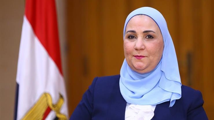 نيفين القباج وزيرة التضامن الاجتماعى 