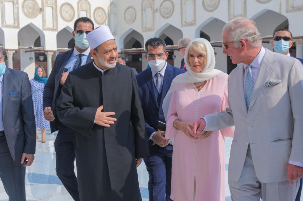 الأمير تشارلز وشيخ الأزهر 