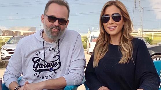ريم البارودي ومحمد محمود عبد العزيز 