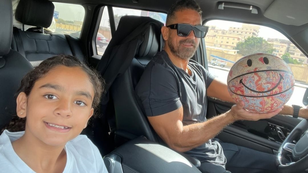 امير كرارة وابنته