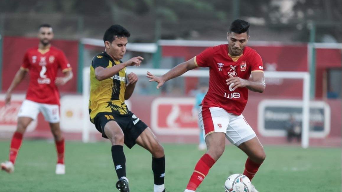 مباراة الأهلي والمقاولون العرب