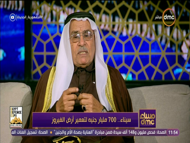 الشيخ عبد الله رئيس جمعية مجاهدى سيناء