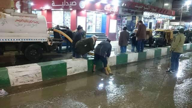 شفط مياه الأمطار