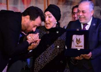 سهير البابلي اثناء تكريمها