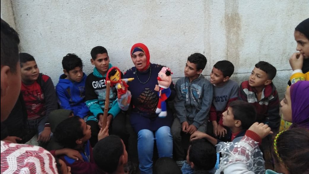 مبادرة حياة كريمة في قرية منشأة فيصل