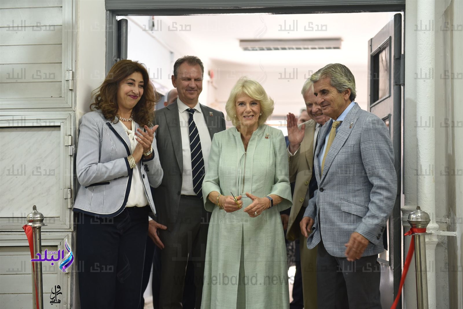 من زيارة الدوقة كاميلا لمستشفى بروك الخيري بالسيدة زينب (7)