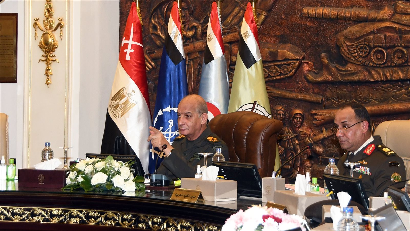 الفريق أول محمد زكي وزير الدفاع