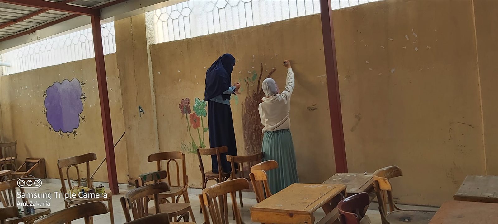دراسات بنات الأزهر فرع السادات تشارك في مبادرة يوم التطوع