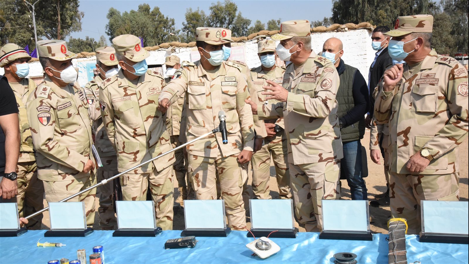 الفريق أول محمد زكي وزير الدفاع