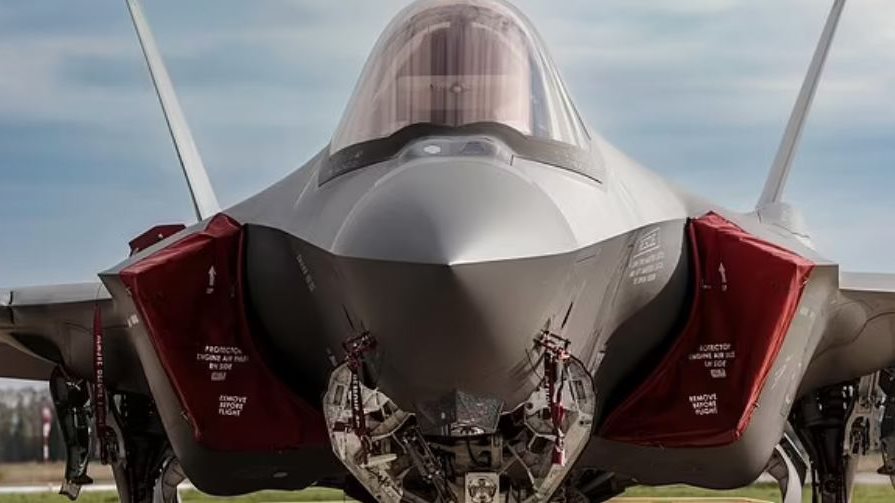 تحطم طائرة F-35